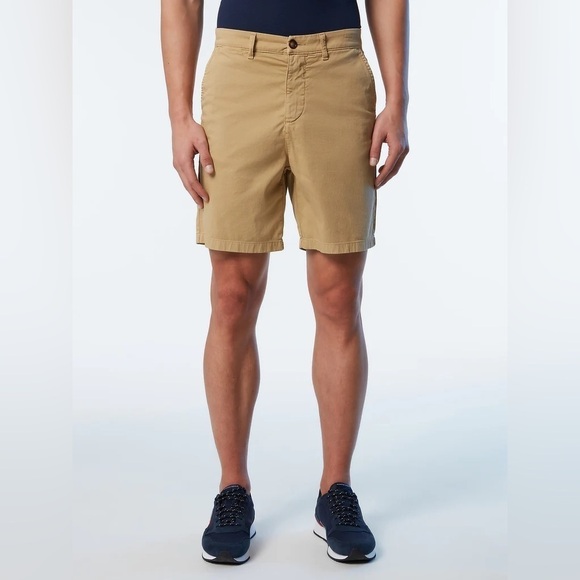 NORTH SAILS Solid Chino Shorts Size 36 - Picture 1 of 3
